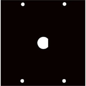 UCP MODULE, ONE 1/2IN BNC PUNCHOUT