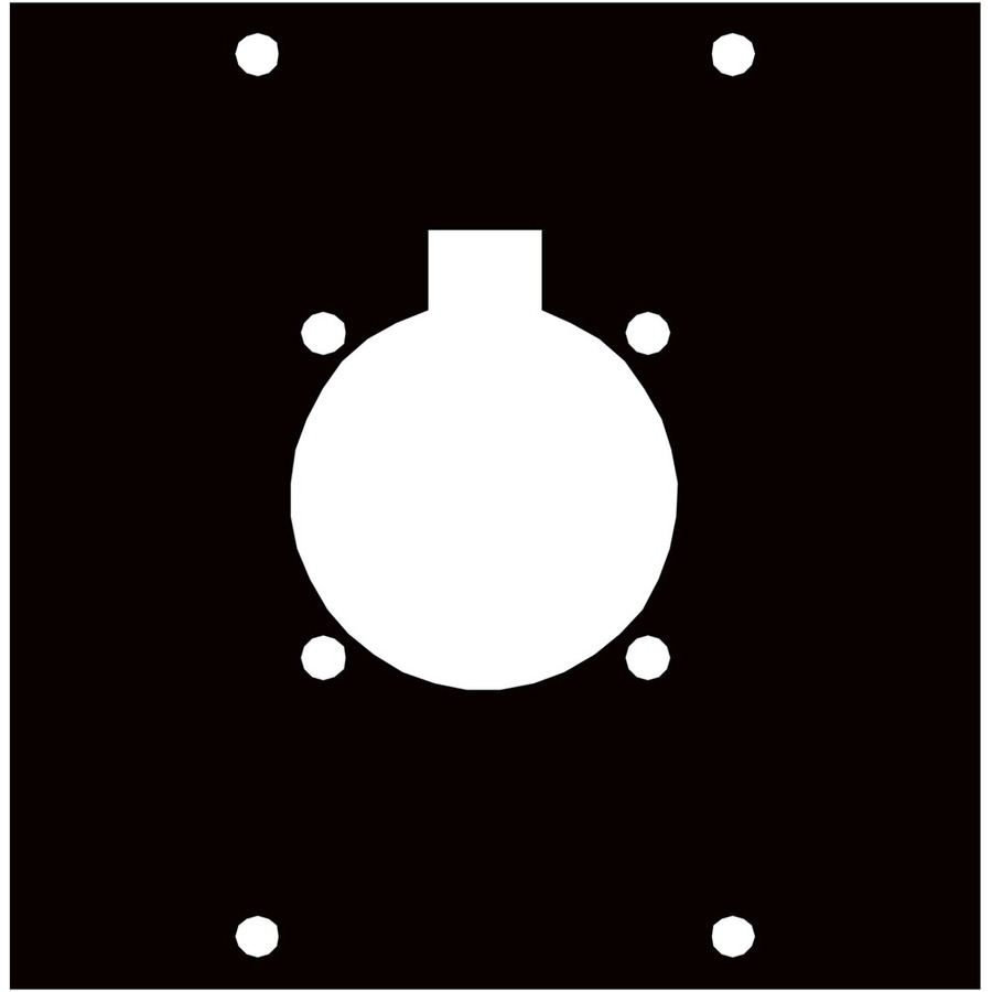 4SC1 - UCP MODULE WITHOUTNE CIRCULAR FLANGE PUNCHOUTS - ALUMINUM CONSTRUCTION WI