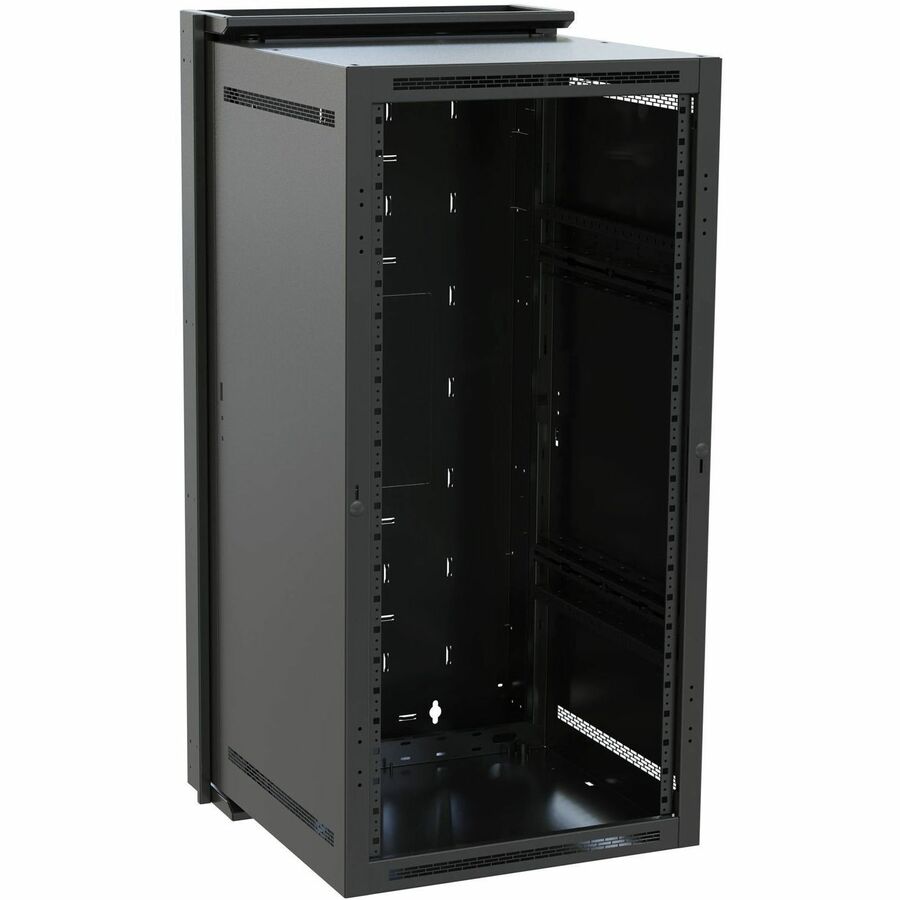 24SP/32D WALL RACK,BLACK