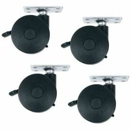 CASTER KIT FOR LAMINATE RACKS HEAVY DUTY - CASTER KIT HAS 150 LB WEIGHT CAPACITY