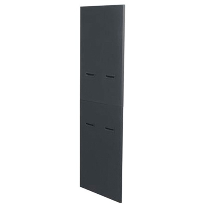 SIDE PANELS, 44 RU, 26-27IN D RACKS,SOLID STEEL PANELS WITH RECESSED LIFT HANDLE