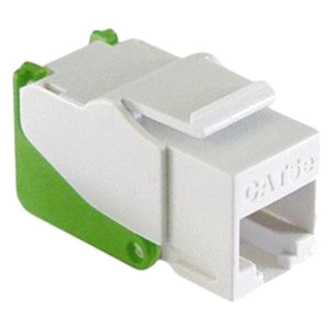 KEY: SNAP CAT5E RJ45 T568 CONN WHT (M20)