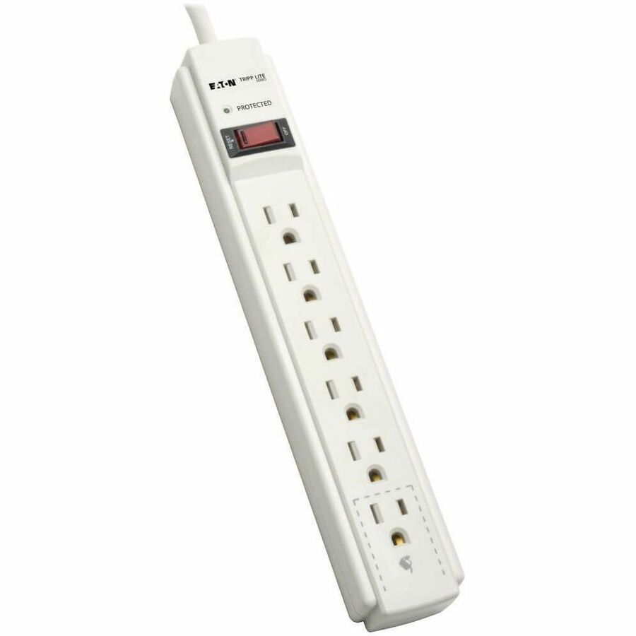 EATON TRIPP LITE SERIES PROTECT IT 6-OUTLET SURGE PROTECTOR, 6 FT. CORD, 790 JOU