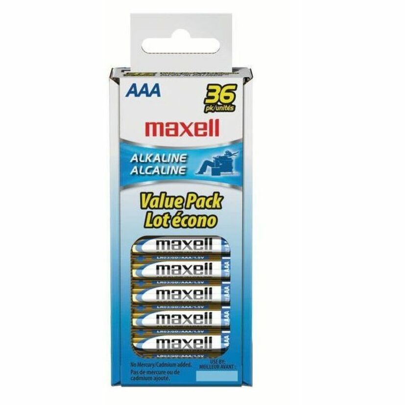MAXELL AAA BATTERY 36PK