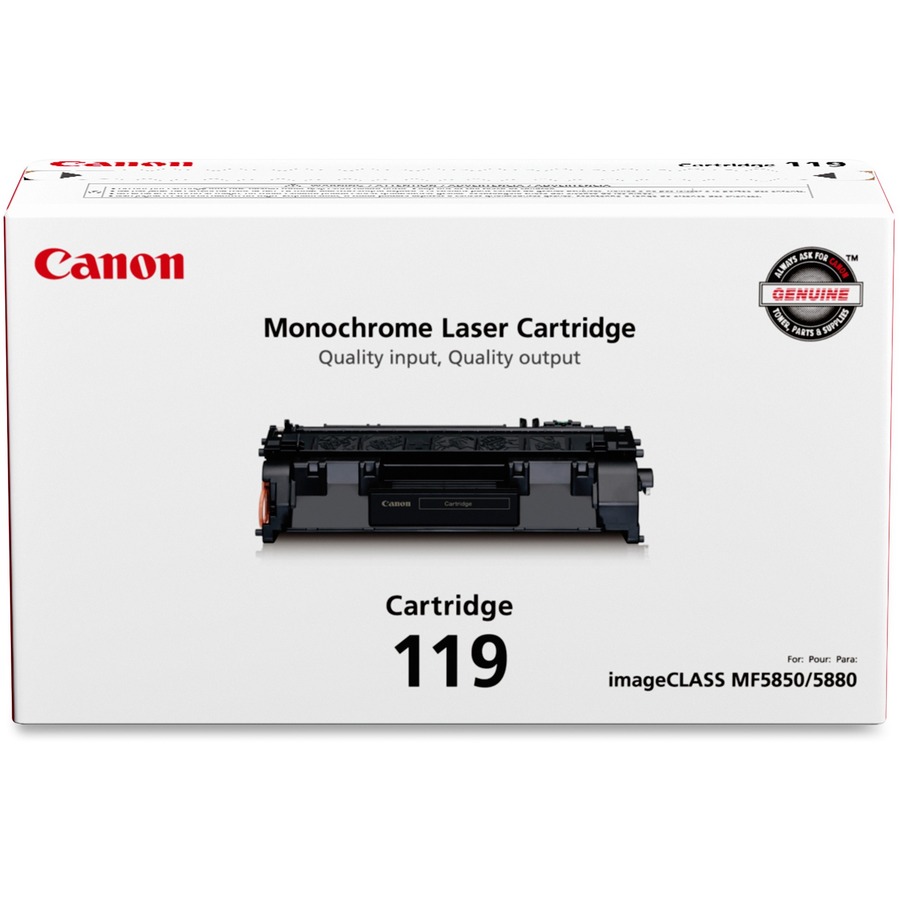 Canon 119 Toner Cartridge - Black - Laser (3479B001)