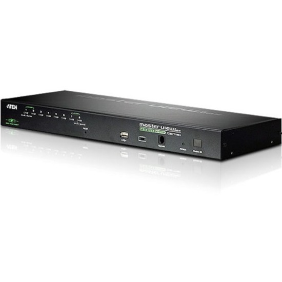 8-PORT PS/2-USB KVM ON THE NET WITH 1 LOCAL/REMOTE USER ACCESS