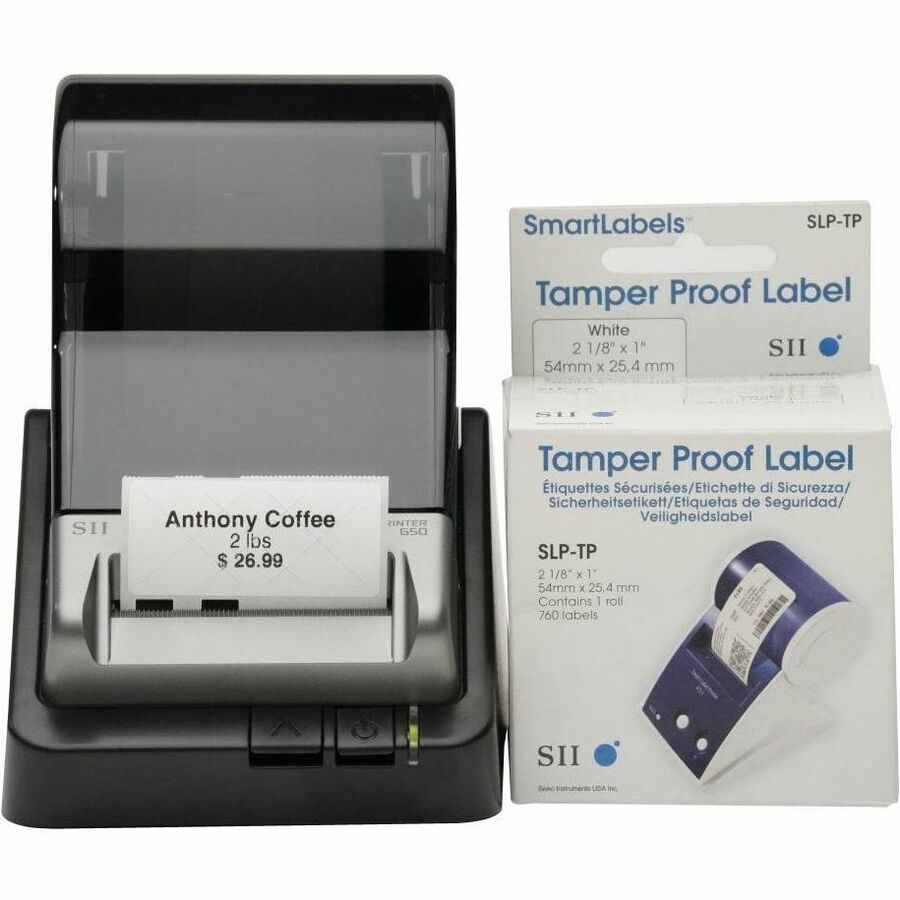 SEIKO TAMPER PROOF LABEL - SEIKO TOUGH AND SECURE LABELS