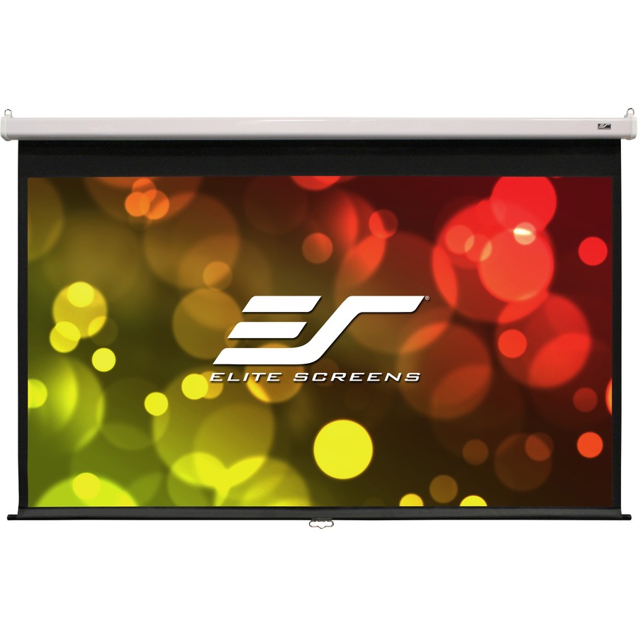 PROJECTION SCREEN - ALUMINUM - BLACK;WHITE - BLACK BACKED SCREEN MATERIAL ELIMIN