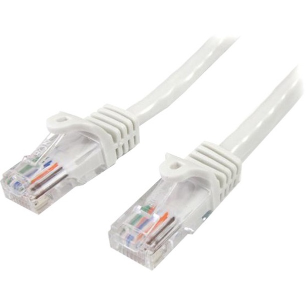 StarTech 5ft White Snagless Cat5e UTP Patch Cable