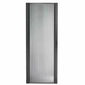 NETSHELTER SX 42U 750MM WIDE PERFORATED CURVED DOOR BLACK