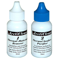 ARCTIC SILVER ArctiClean Thermal Material Remover and Surface Purifier (2 Part 60 ml Set)