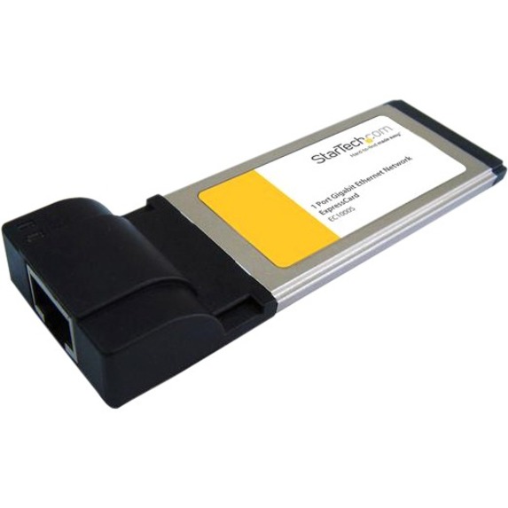 arte adaptateur réseau StarTech.com 1 port ExpressCard Gigabit pour ordinateur portable - ExpressCard - 1 x RJ-45 Réseau (EC1000S