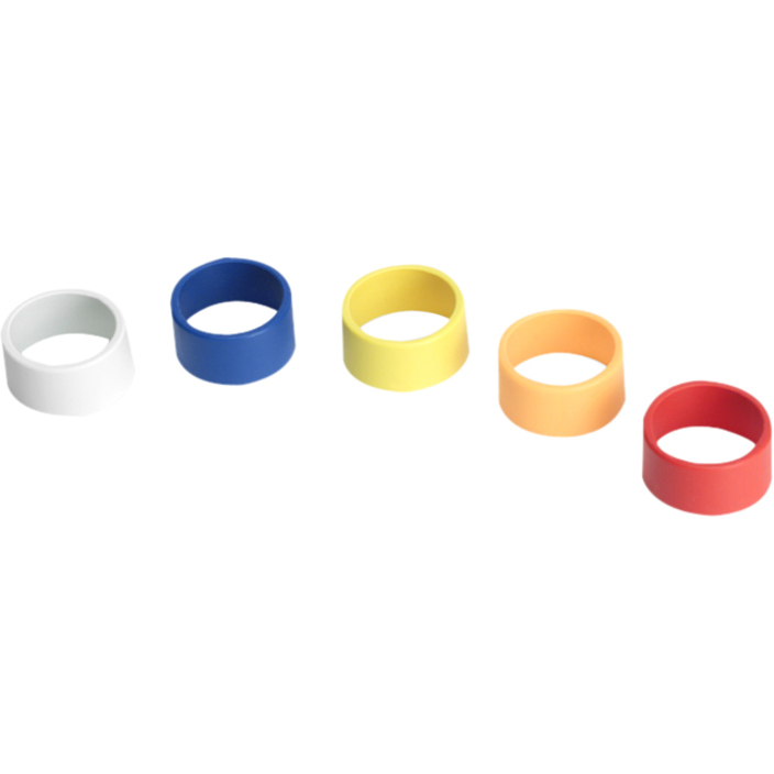 IDENTIFICATION RINGS FOR HANDHELD TRANSMITTERS (EXCEPT UHF MK2, SLX, PGX), 5 PC.