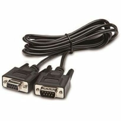 SERIAL CABLE - 9 PIN D-SUB (DB-9) - MALE - 9 PIN D-SUB (DB-9) - FEMALE - 15 FEET