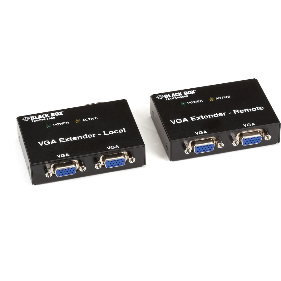 VGA EXTENDER KIT - 2-PORT LOCAL, 2-PORT REMOTE