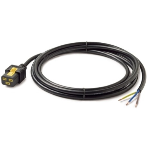 POWER CORD, LOCKING C19 TO REWIREABLE, 3.0M