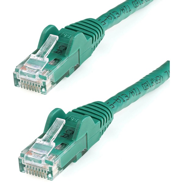 StarTech Snagless Cat6 UTP Patch Cable (Green) -10 ft.(N6PATCH10GN)