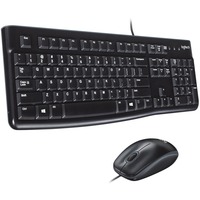 LOGITECH MK120 USB Wired Desktop Keyboard & Mouse Combo (920-002565)