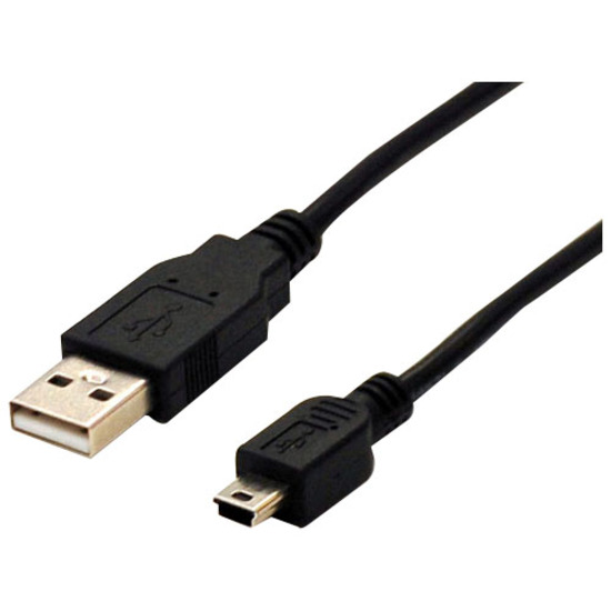 1 USB 2.0 TYPE A MALE TO MINI B MALE CABLE
