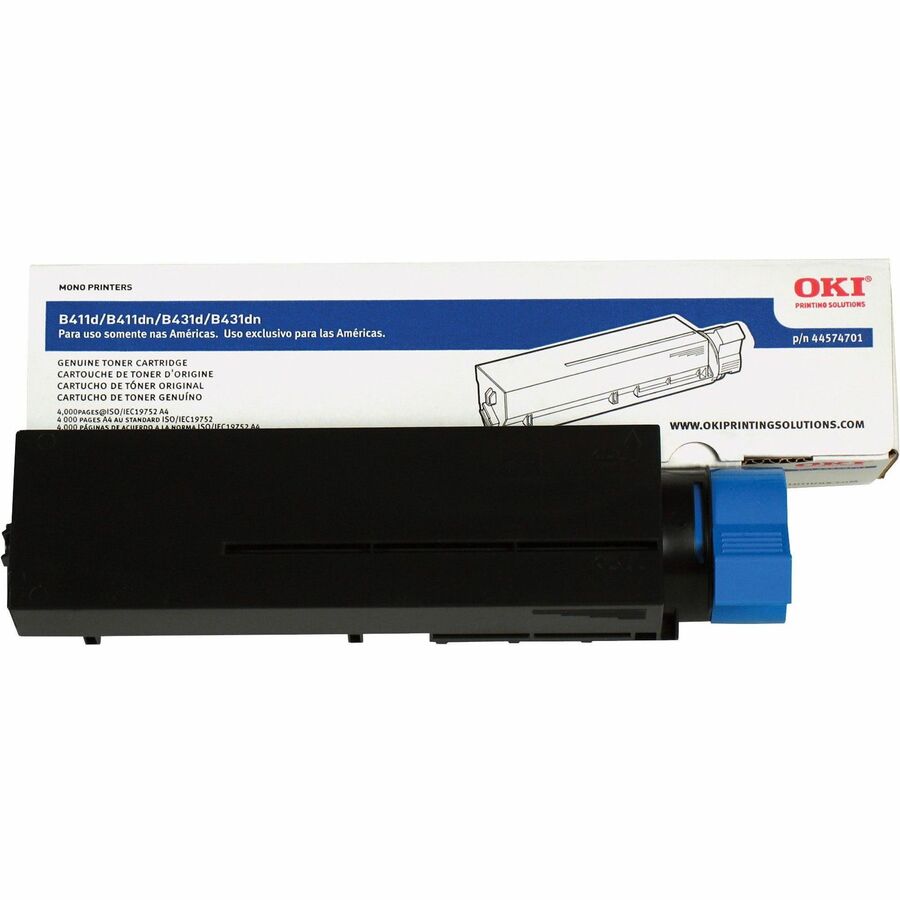 Okidata 44574701 B411/B431 Series Black Toner Cartridge