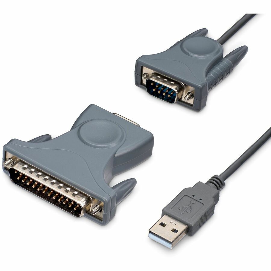 USB TO SERIAL RS232 (DB9 OR DB25) ADAPTER - SUPPORTS WINDOWS, MACOS, LINUX - SEC