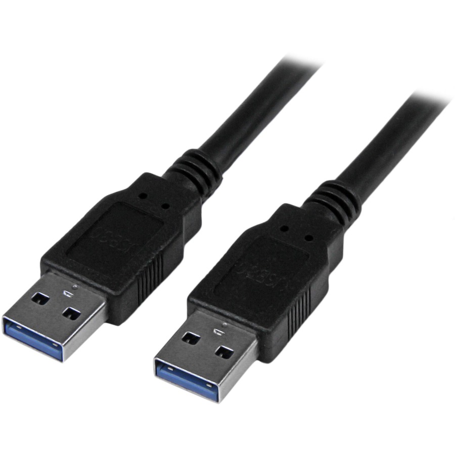 StarTech SuperSpeed USB 3.0 Cable A to A - M/M (Black) - 6 ft. (USB3SAA6BK)