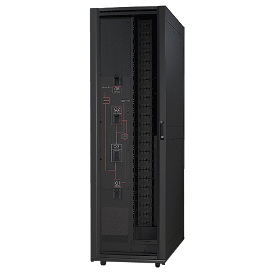 APC 100KW MODULAR POWER DISTRIBUTION UNIT, ISOLATION TRANSFORMER, 480:208V, 72 P