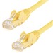 StarTech.com 35ft CAT6 Ethernet Cable - Yellow Snagless Gigabit - 100W PoE UTP 650MHz Category 6 Patch Cord UL Certified Wiring/TIA - 35ft Yellow CAT6 Ethernet cable delivers Multi Gigabit 1/2.5/5Gbps & 10Gbps up to 160ft - 650MHz - Fluke tested to ANSI/T