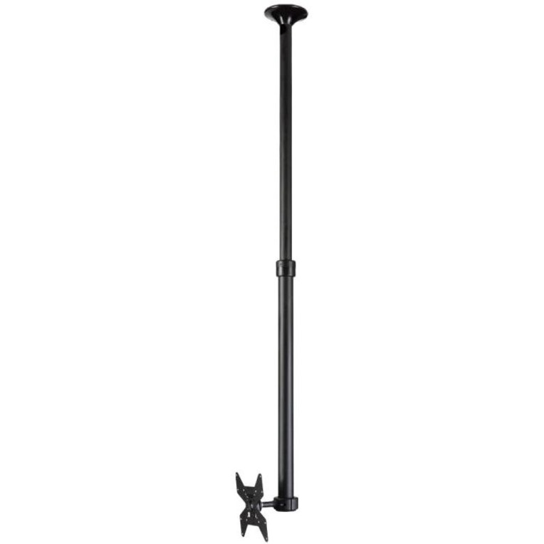 ATDEC CEILING MOUNT FOR MEDIUM DISPLAY, LONG POLE - LOADS UP TO 55LB - BLACK - V