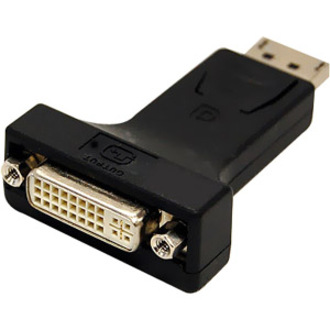 DISPLAYPORT MALE TO DVI FEMALE ADAPTOR