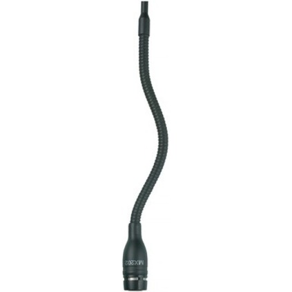 OVERHEAD CONDENSER MICROPHONE, MX202 WITHOUT MICROPHONE CARTRIDGE, BLACK, IN-LIN
