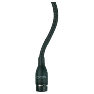 OVERHEAD CONDENSER MICROPHONE, MX202 WITHOUT MICROPHONE CARTRIDGE, BLACK, PLATE-