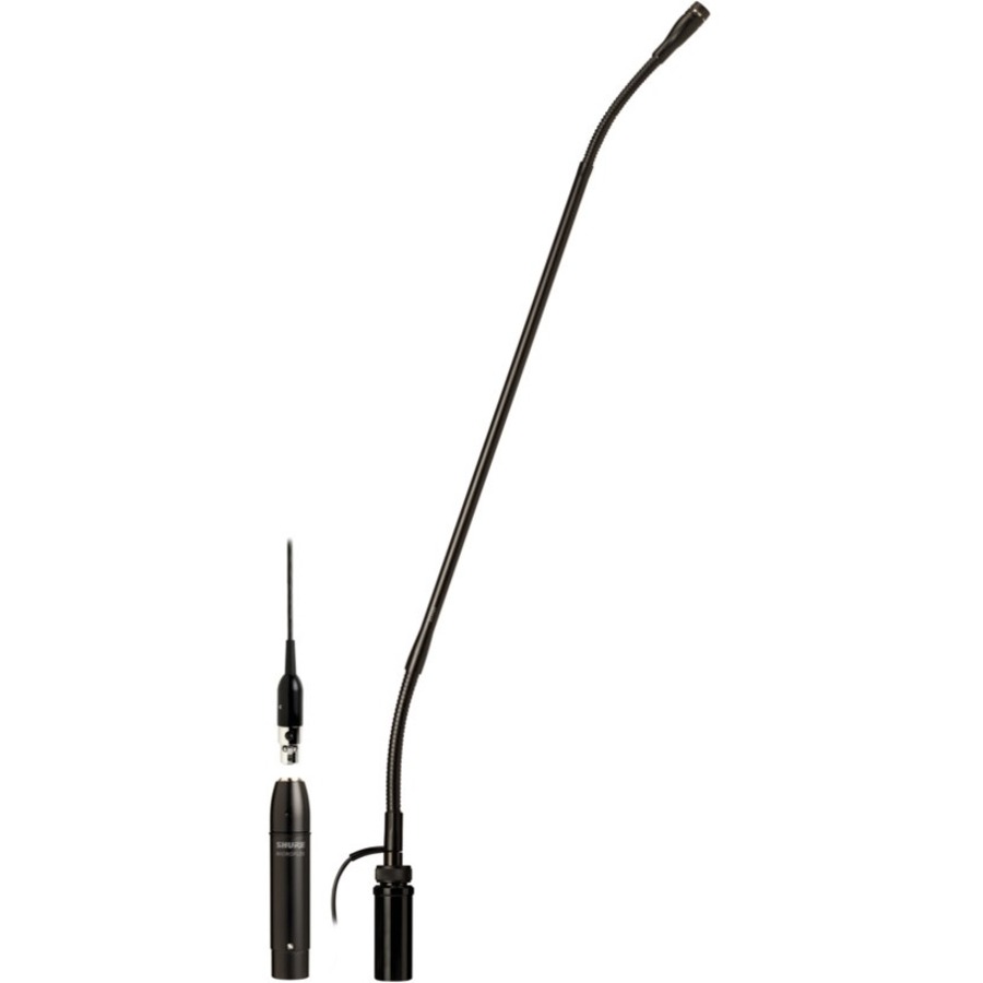 GOOSENECK CONDENSER MICROPHONE, SIDE EXIT, WITHOUT MICROPHONE CARTRIDGE, LENGTH