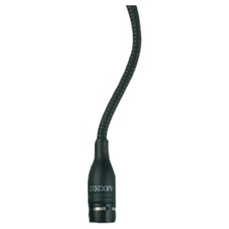 OVERHEAD CONDENSER MICROPHONE, CARDIOID, BLACK, IN-LINE PREAMP