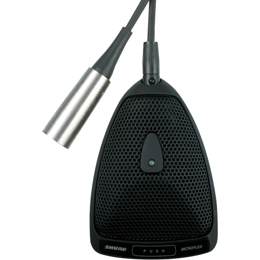 BOUNDARY CONDENSER MICROPHONE, HALF OMNIDIRECTIONAL, TA4F, PROGRAMMABLE BUTTON