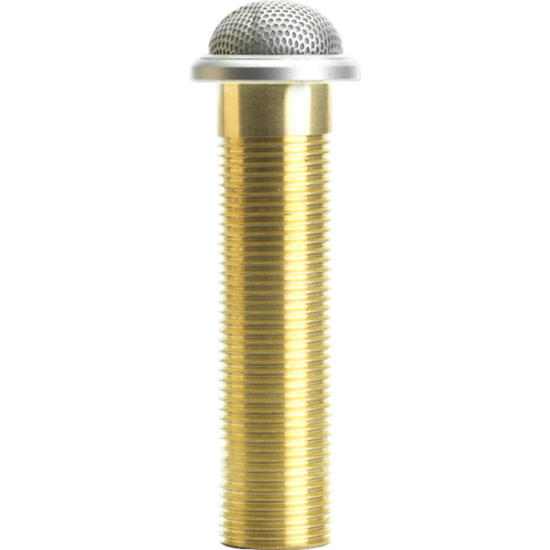 ROUND MINIATURE BOUNDARY MICROPHONE, OMNIDIRECTIONAL, 3-PIN XLR, WHITE