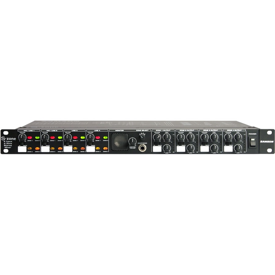 S-ZONE STEREO 4 ZONE MIXER