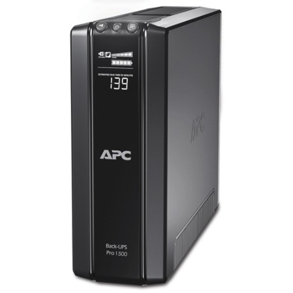 APC by Schneider Electric Back-UPS RS BR1500GI 1500VA Tower UPS - Tower - 8 Hour Recharge - 230 V AC Output - Stepped Sine Wave - Serial Port - 12 x Battery/Surge Outlet(Open Box)