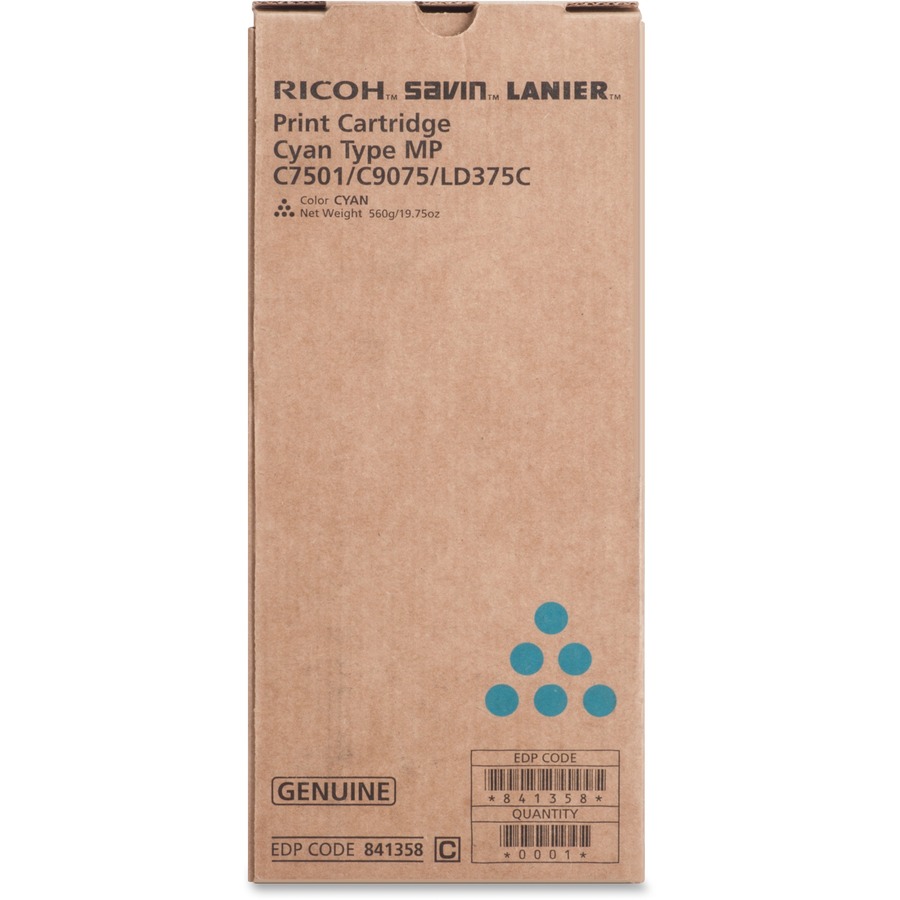 RICOH 841358 CYAN CARTRIDGE