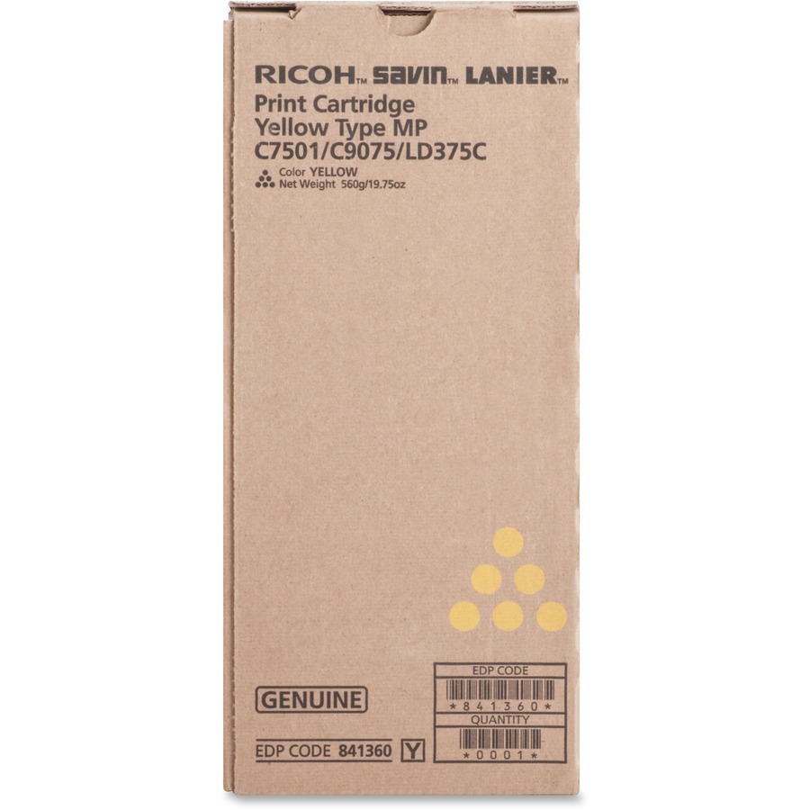 RICOH 841358 YELLOW CARTRIDGE