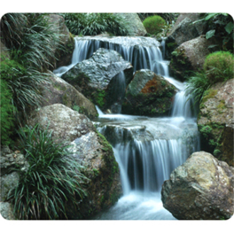 RECYCLED OPTICAL MOUSEPAD - WATERFALL