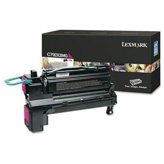 LEXMARK C792X2MG MAGENTA PRINT CARTRIDGE FOR USE IN C/X792 ESTIMATED YIELD 20K