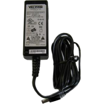 Valcom Digital Power Supply, 24 Volt, 2a, 4.75"" Length X 2.35"" Width X 1.45"" Height, Wall/Rack/Rail Mount