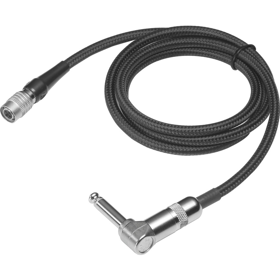 AUDIO TECHNICA AT-GRCW Pro - Right-Angled Wireless Guitar Input Cable for UniPak Transmitters 36" (0.9 m)