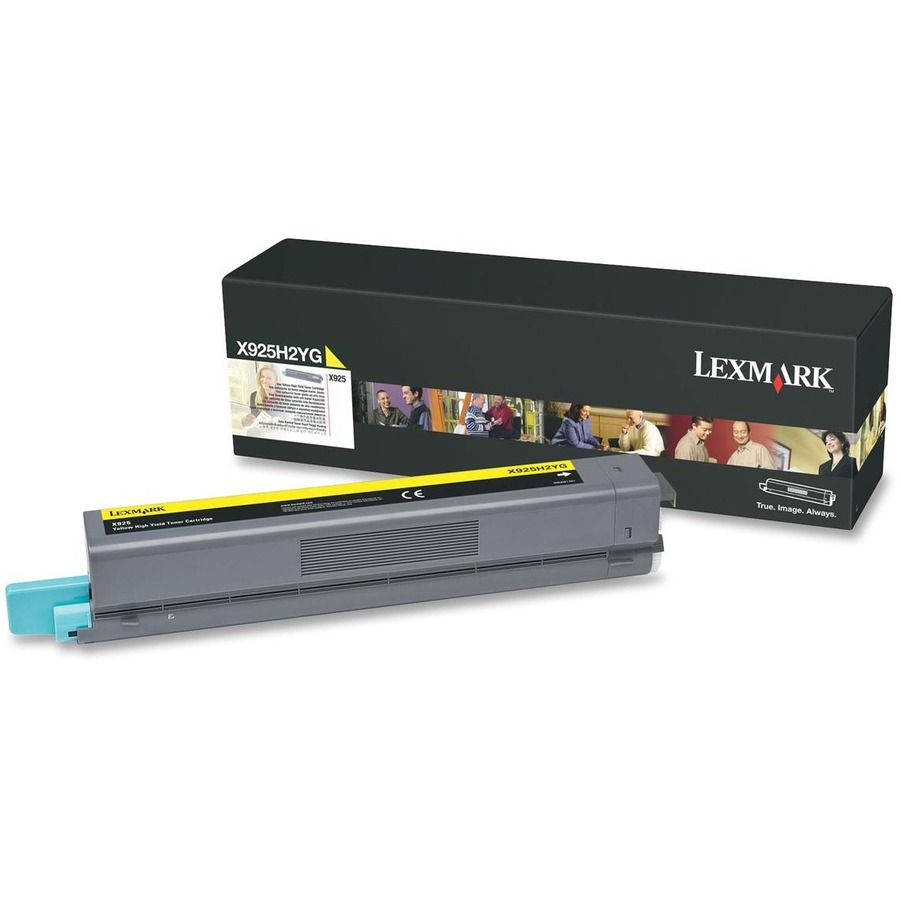 Lexmark X925H2YG Yellow High Yield Toner Cartridge