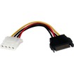 StarTech SATA to LP4 Power Cable Adapter - F/M - 6in(LP4SATAFM6IN)