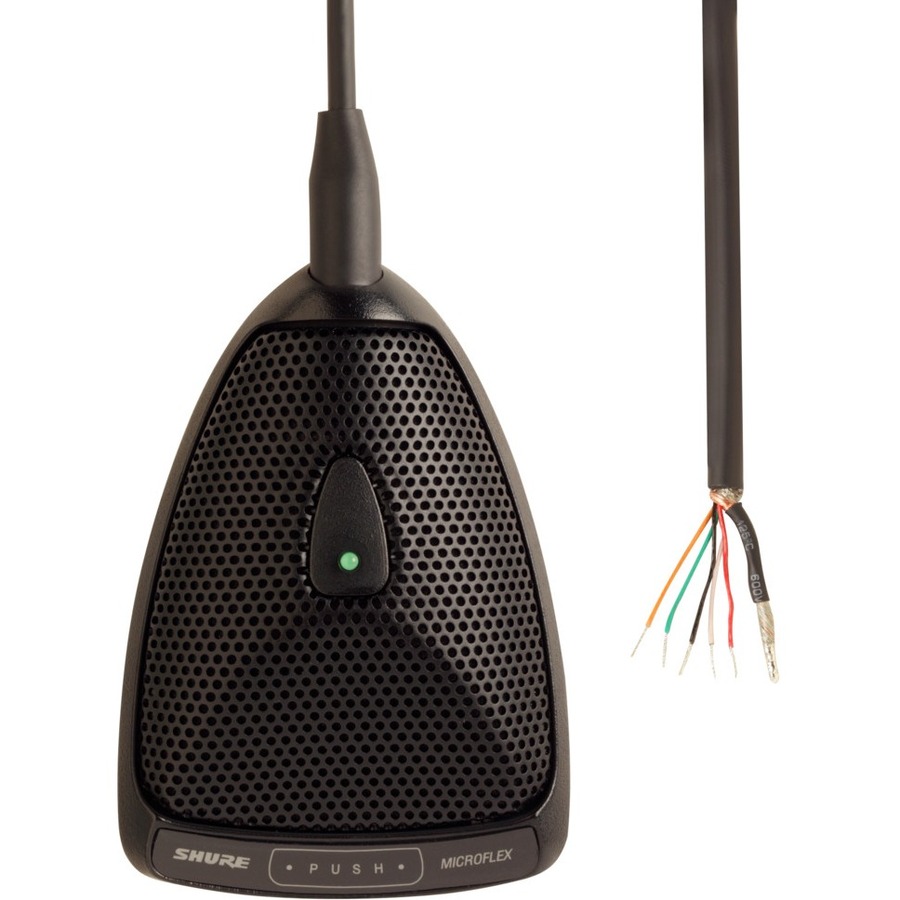 BOUNDARY CONDENSER MICROPHONE, HALF OMNIDIRECTION, LOGIC IN/OUT, PROGRAMMABLE BU