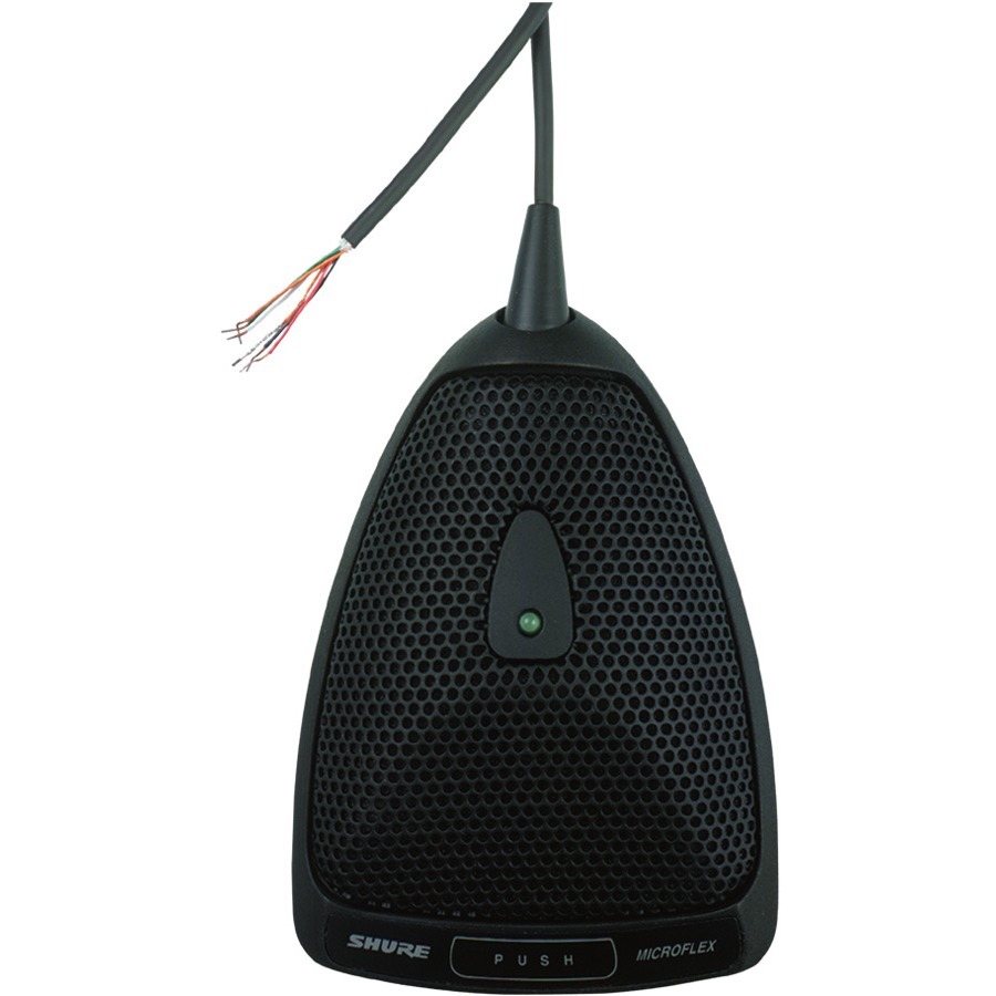BOUNDARY CONDENSER MICROPHONE, HALF SUPERCARDIOID, LOGIC IN/OUT, PROGRAMMABLE BU
