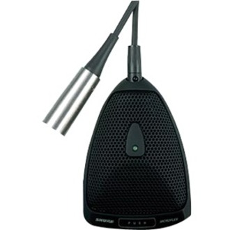 BOUNDARY CONDENSER MICROPHONE, HALF SUPERCARDIOID, TA4F, PROGRAMMABLE BUTTON