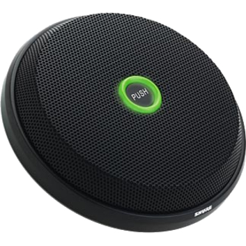 ROUND DUAL BOUNDARY MICROPHONE WITH TWO CARDIOID CAPSULES IN 0 /180 CONFIGURATIO